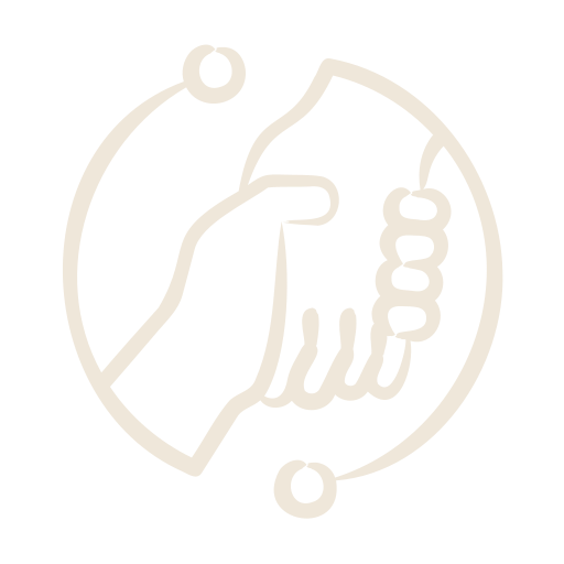 Poignée de main stylisée symbolisant la coopération chez makeup design à Toulouse